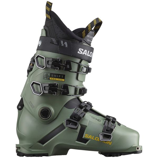 Ботинки Salomon Shift Pro 100 Alpine Touring, зелёный