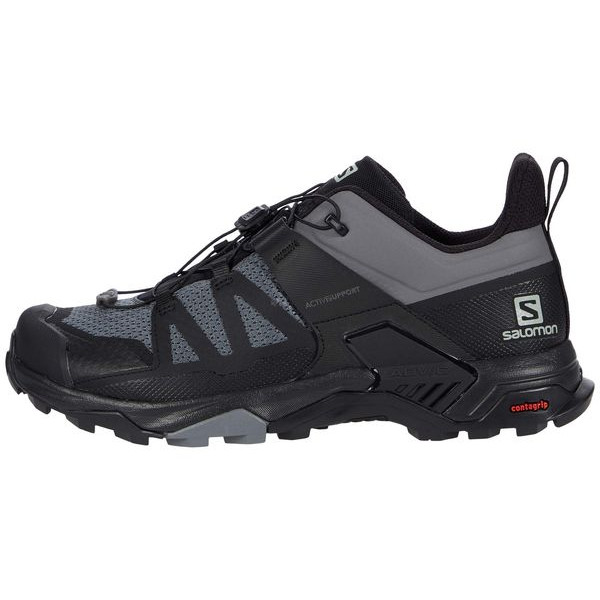 Треккинговые ботинки Salomon X Ultra 4, черный/серый