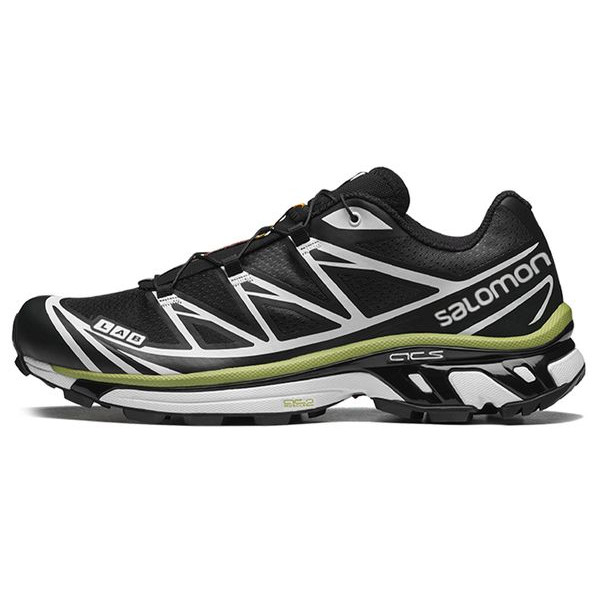 Salomon XT-6 Черный Зеленый Лайм