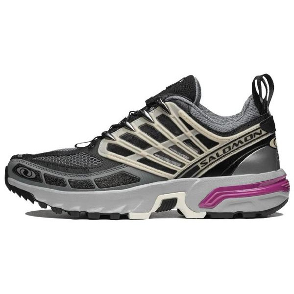Salomon ACS Pro Advanced Black Alloy Feather Grey Purple